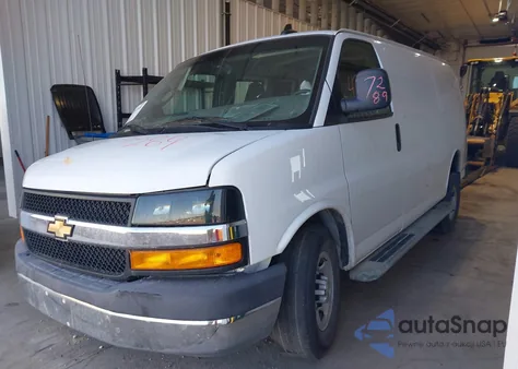 2022 Chevrolet Express Cargo Rwd 2500 Regular Wheelbase Wt from USA, damaged, VIN 1GCWGAFP6N1154973